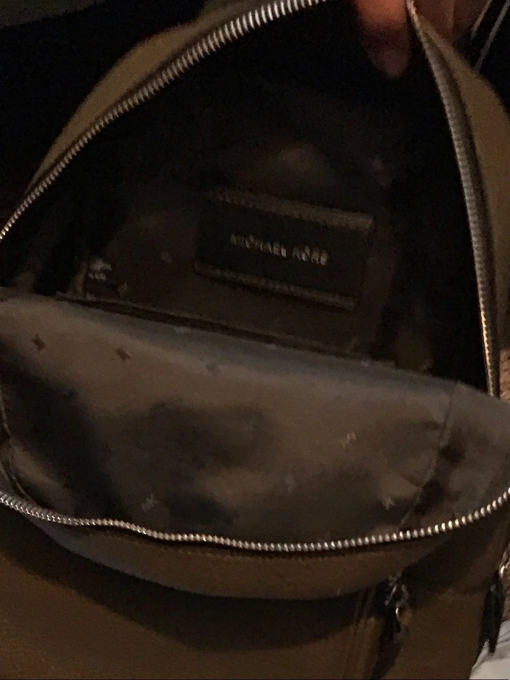 Michael Kors pebbled leather